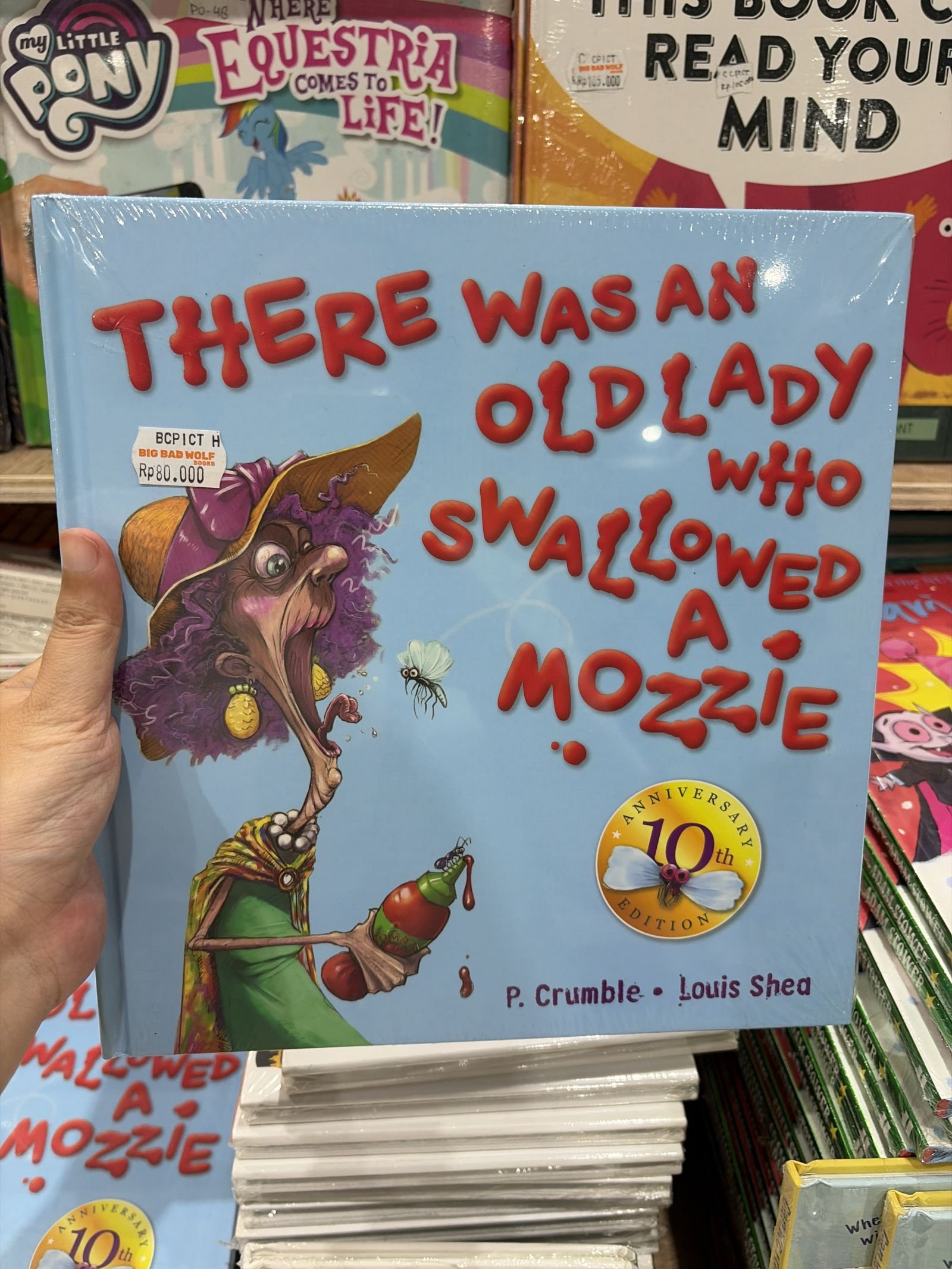 There Was an Old Lady Who Swallowed a Mozzie 10th Anniversary Edition
