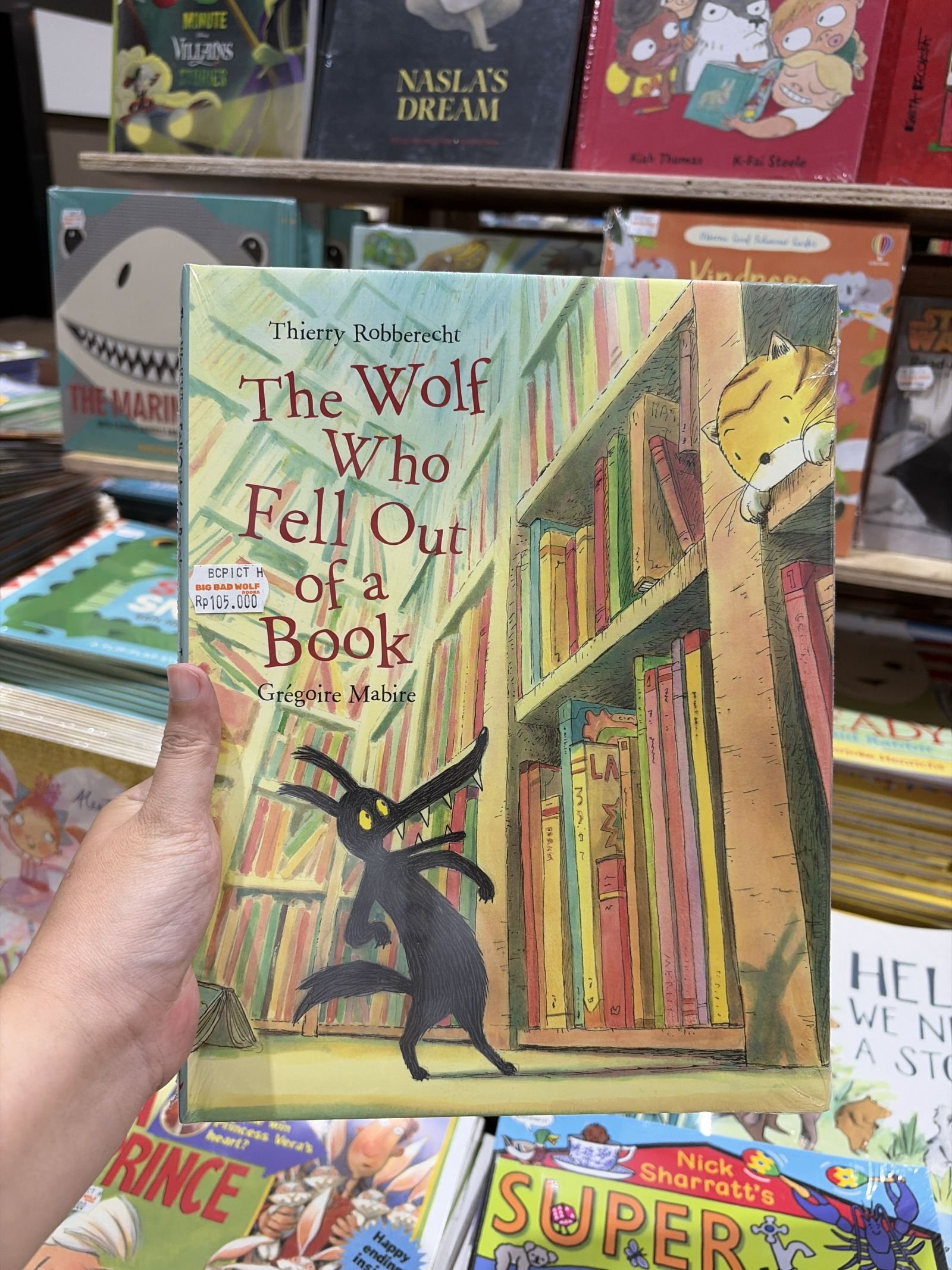 The Wolf who Fell Out of a Book