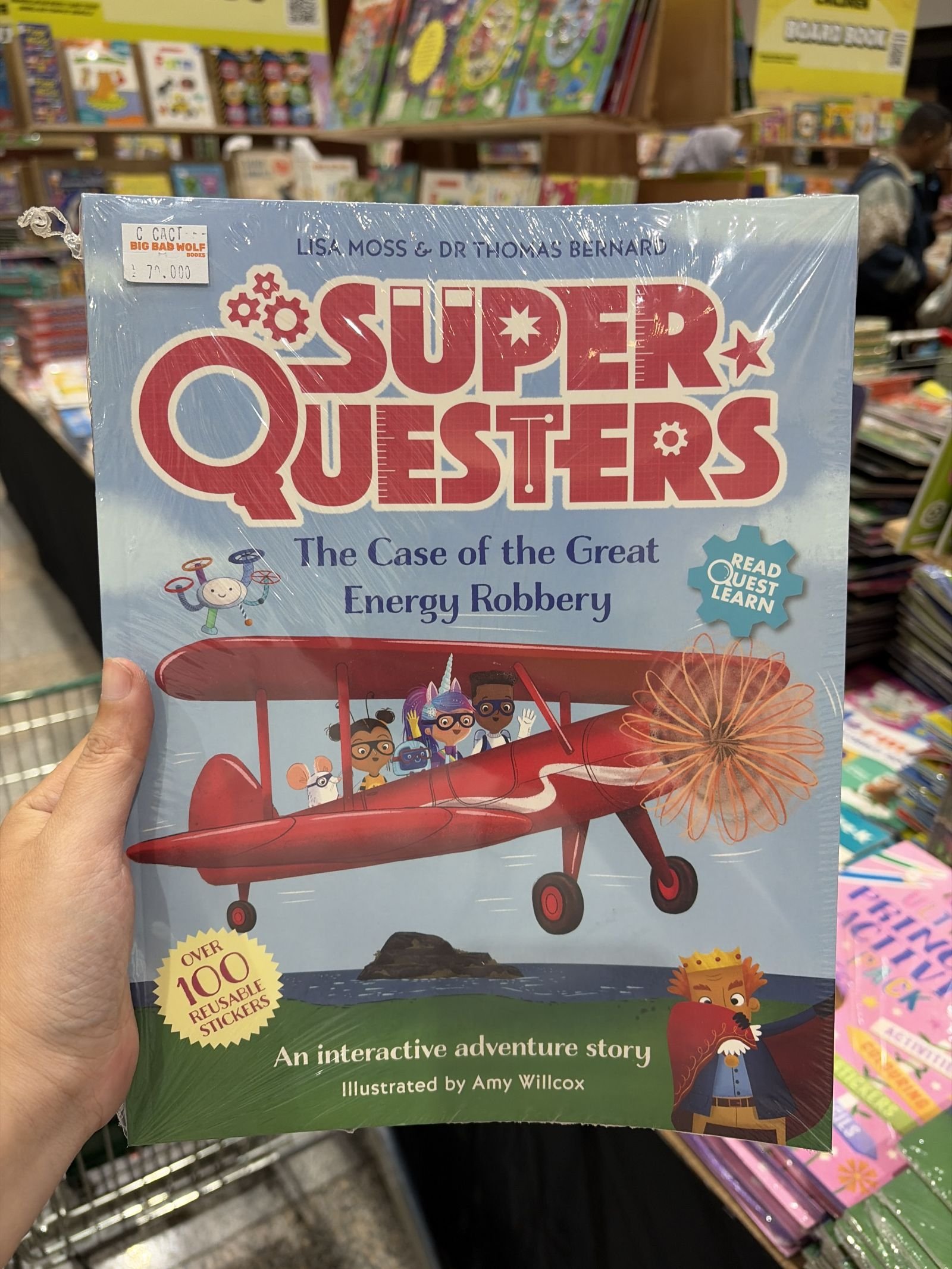 SuperQuesters: The Case of the Great Energy Robbery