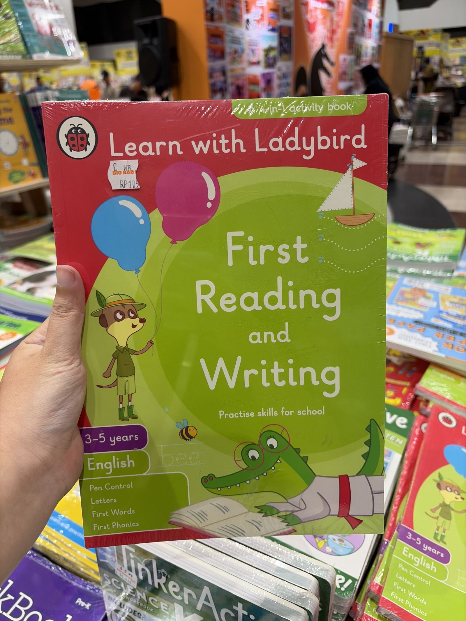 Learn with ladybird first reading and writing