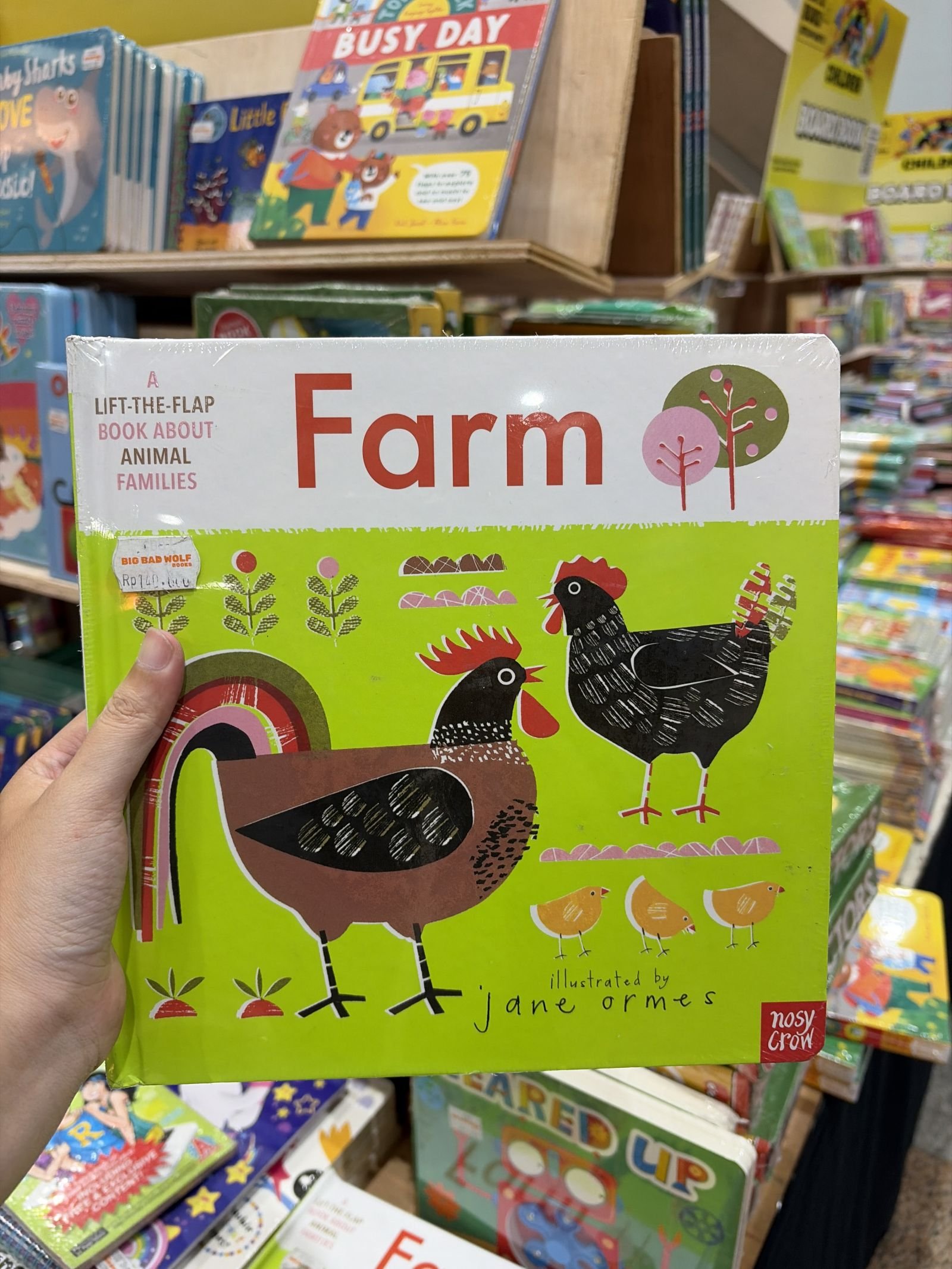 Farm nosy crow