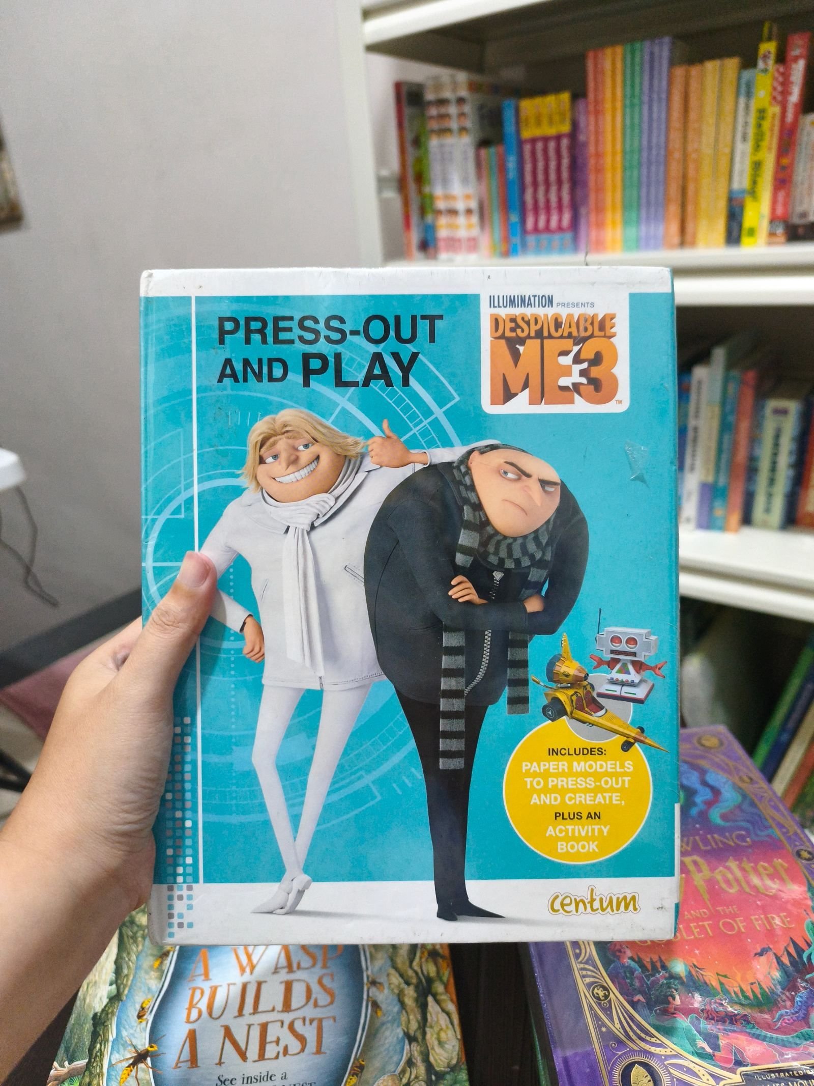 Press out and play despicable me 3