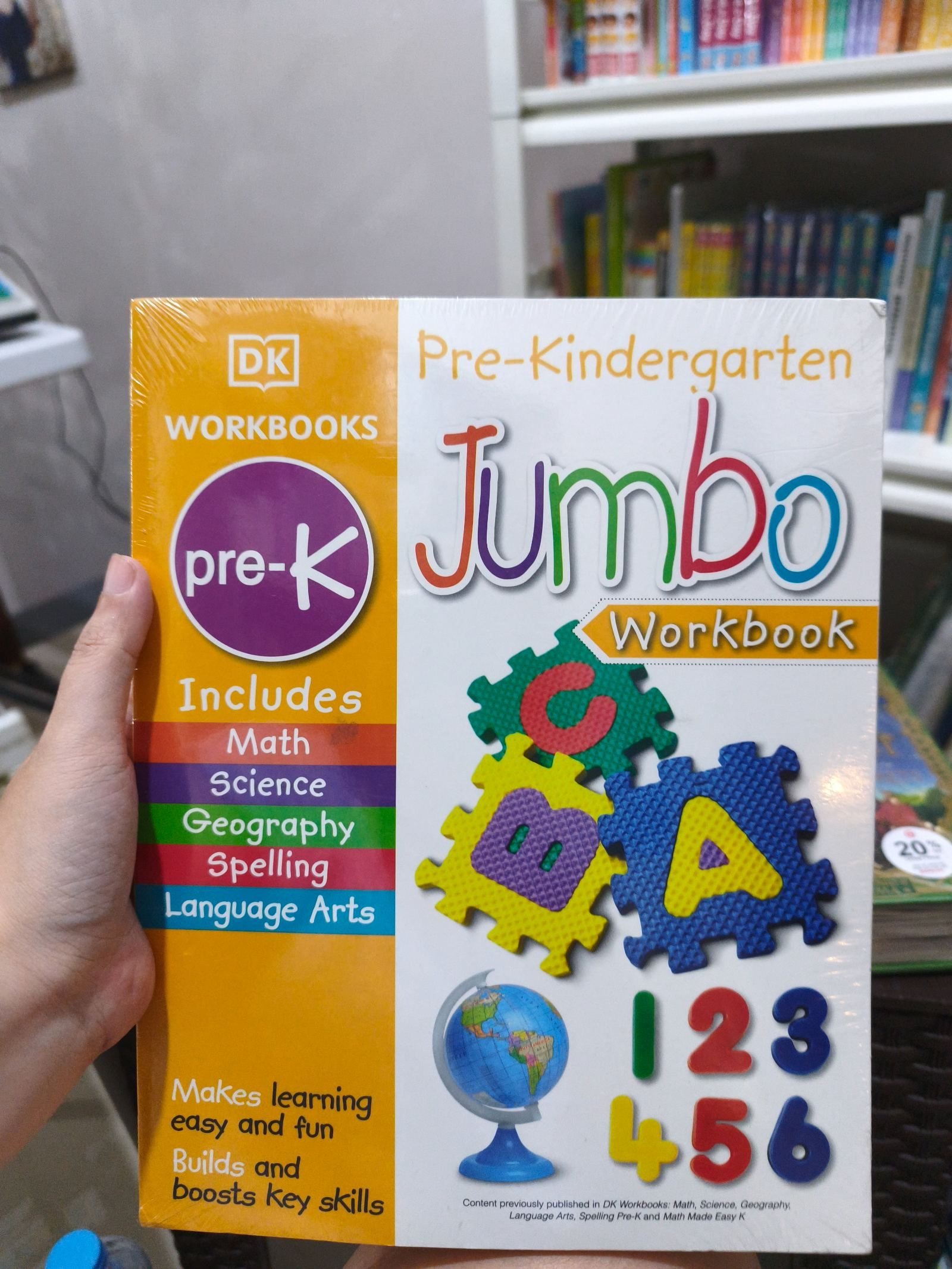 Jumbo Pre Kindergarten Workbook