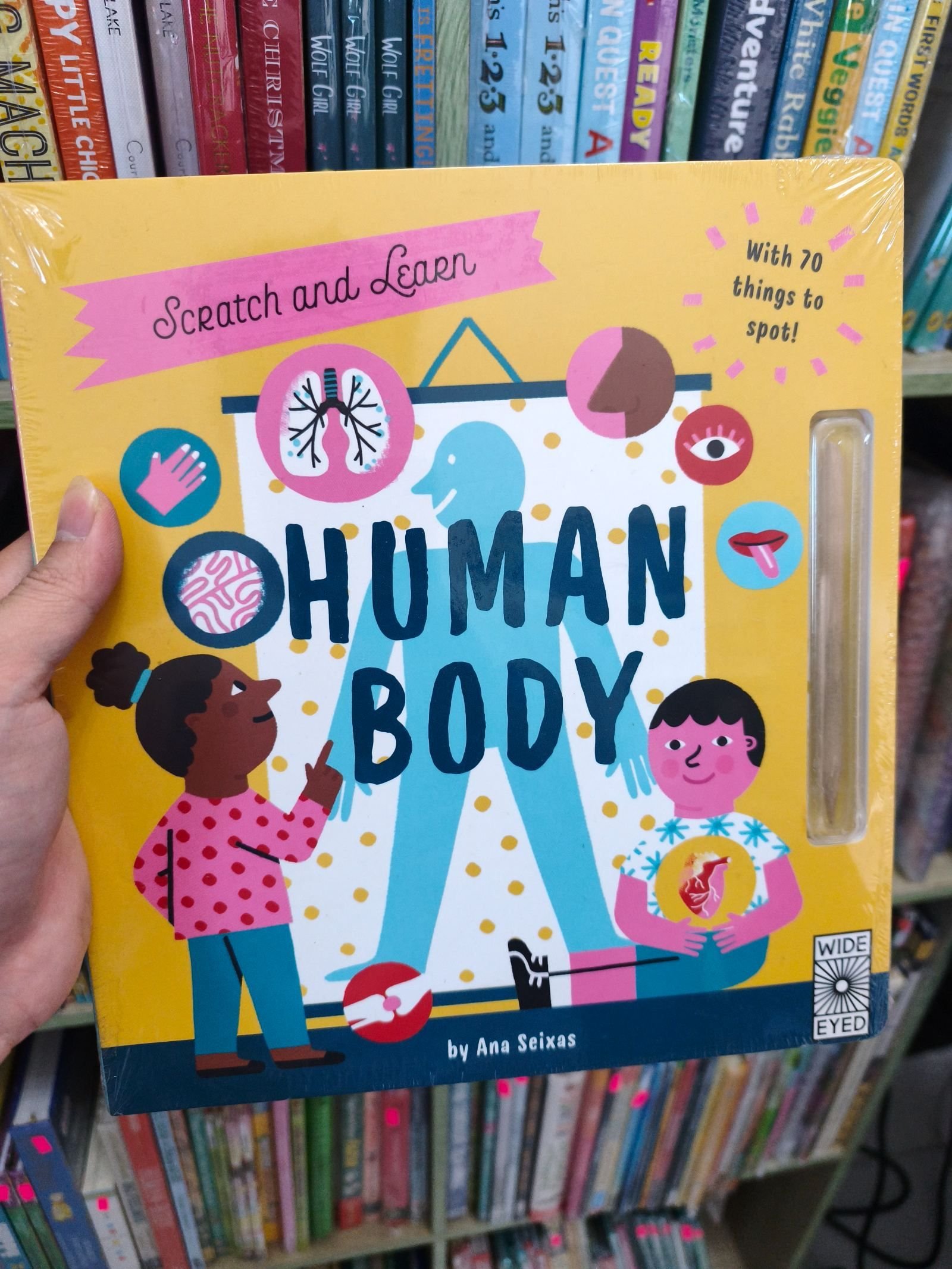 Scratch and Learn Human Body