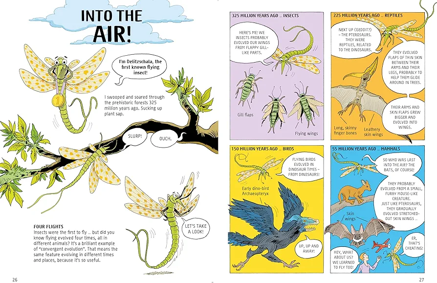 A Comic Strip History of Evolution preview