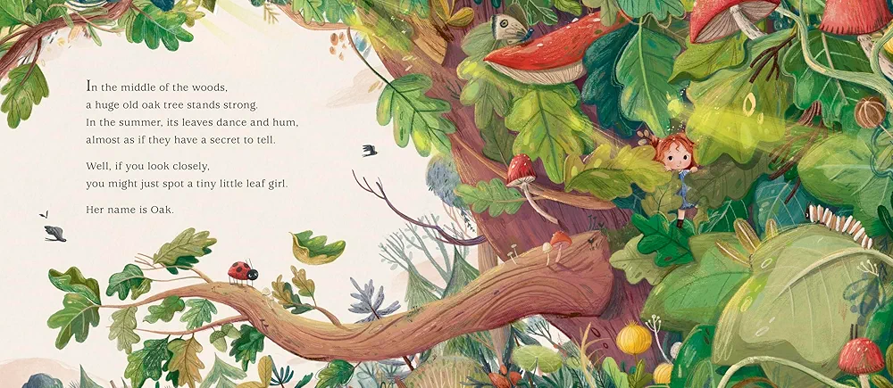 Oak the Littles Leaf Girl preview