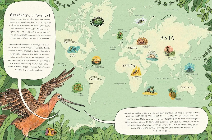 The Weirdest Wonders on Earth: From Pirate Graveyards to Exploding Trees, Unicorn Skeletons and More! preview