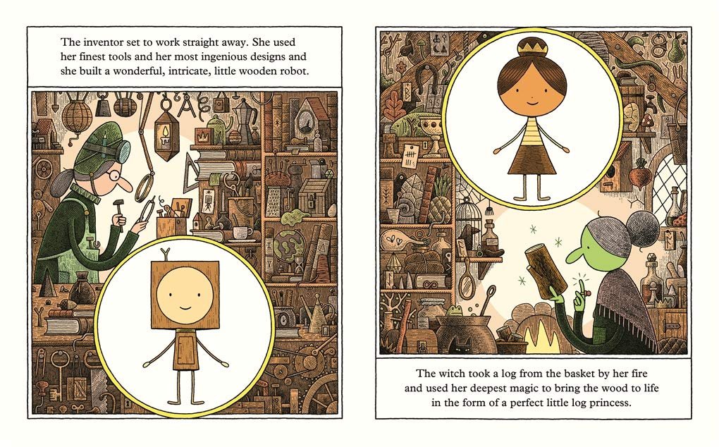 The Little Wooden Robot and the Log Princess preview
