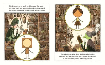 The Little Wooden Robot and the Log Princess preview