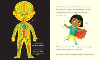 Dr Roopa's Body Books: The Hero Heart: A Wonderful Tour Through the Cardiovascular System in This Fun and Fact-Packed Introduction to Anatomy Series for Readers Age 5, 6, 7, 8 preview