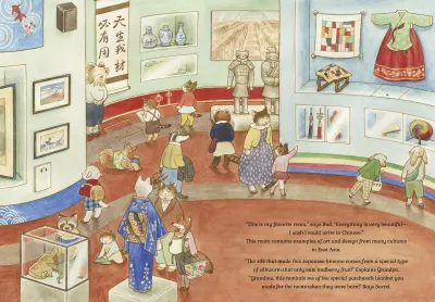 Cat Family at the Museum preview