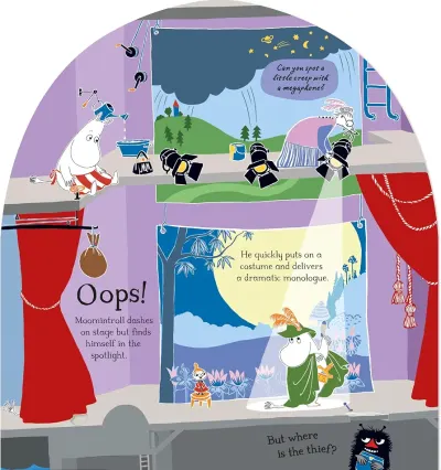 In the Theatre (A Lift-the-Flap Moomin Story) preview