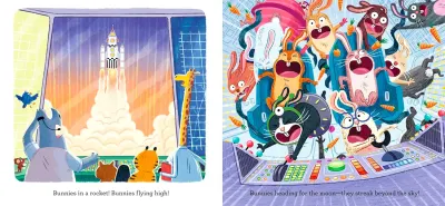 Bunnies in a Rocket preview