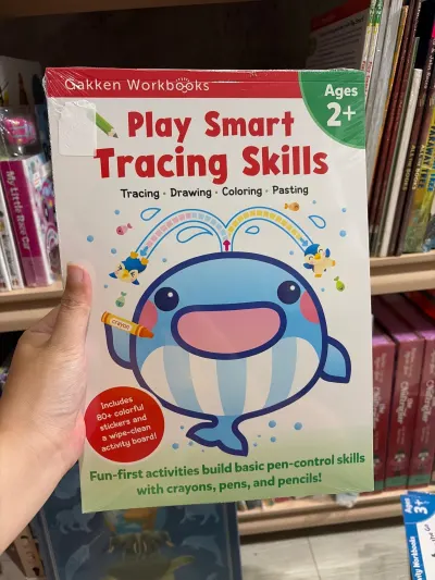 Play Smart Tracing Skills Age 2+ : Age 2-4, Practice Basic Pen-Control Skills with Crayons, Pens and Pencils