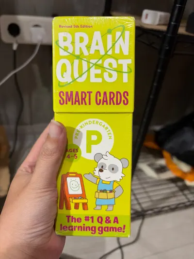 Brain Quest Pre-Kindergarten Smart Cards Revised 5th Edition